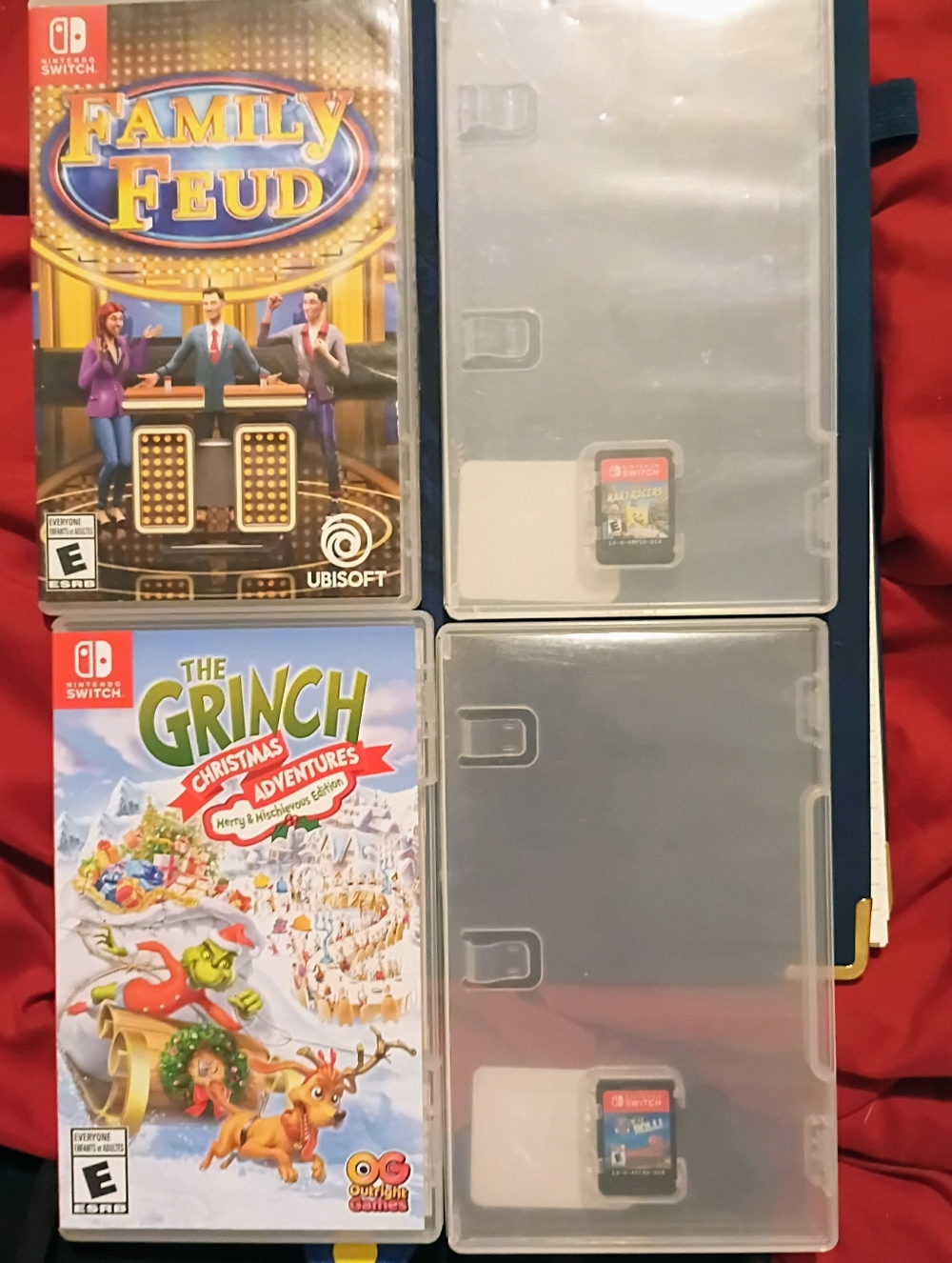 Family Feud , The Grinch, Paw Patrol Roll, & Nickelodeon Kart Racers